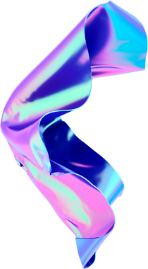 3D Gradients Oversaturated Rainbow Color